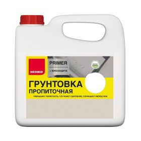 Грунтовка Пропиточная Neomid Primer 1л Концентрат (1:9) для Бетонных Оснований, Глубокого Проникновения / Неомид Праймер.