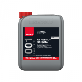 Огнебиозащита Neomid 001 Super proff 12кг 1 Группа Защиты + КМ1 / Неомид 001