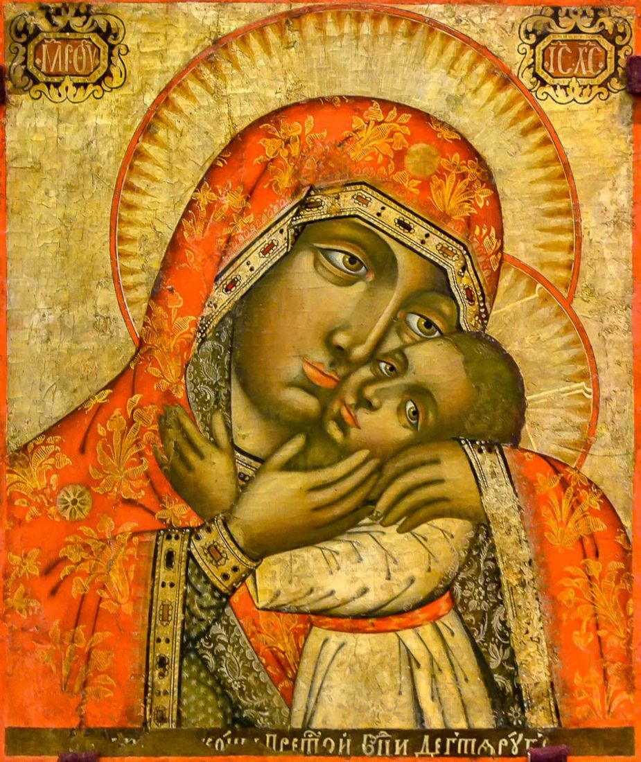 Дегтярёвская икона Божией Матери (рукописная)