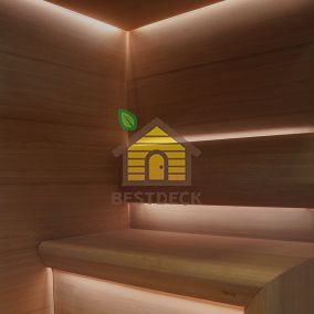 Освещение для потолка Cariitti Sauna Linear Glass