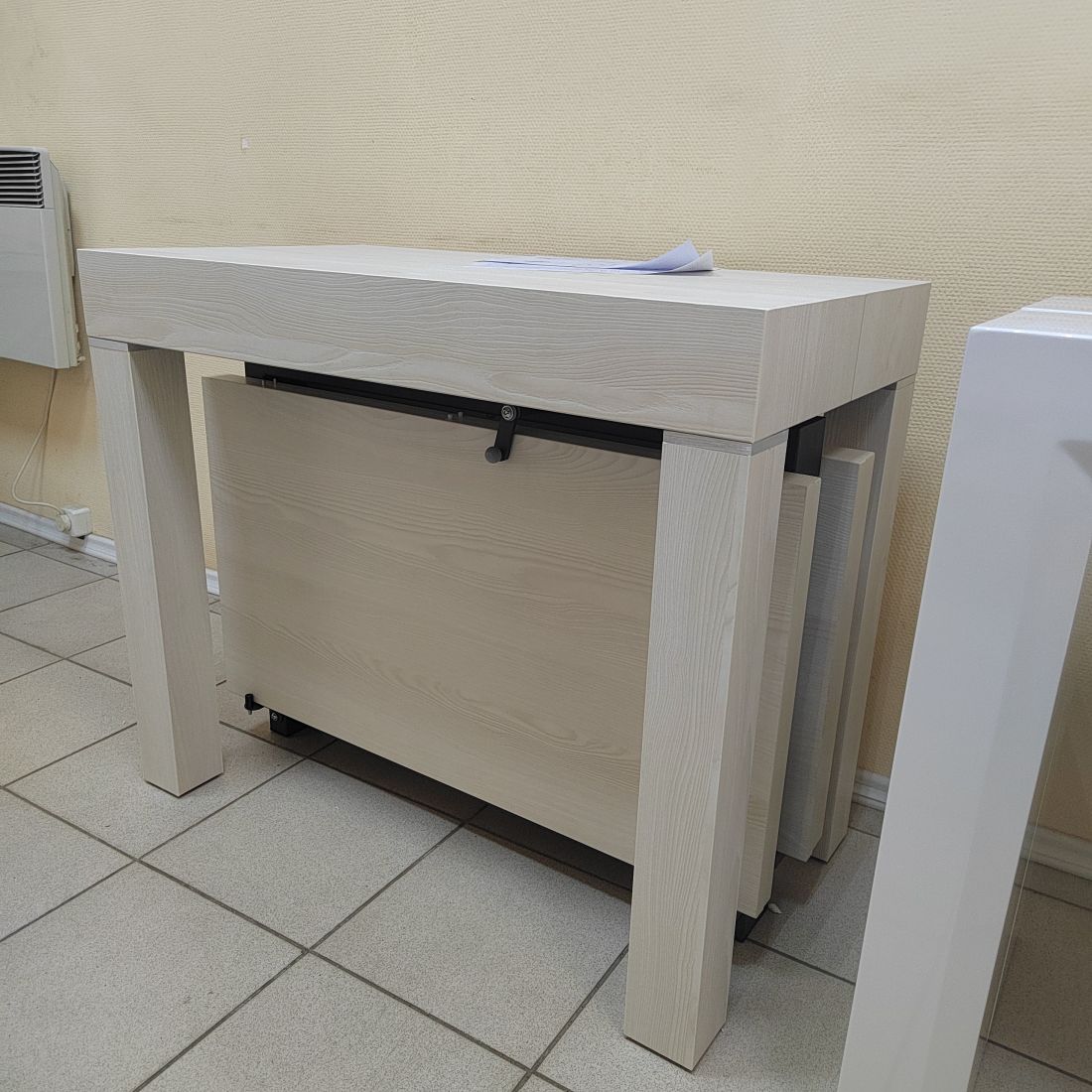 Стол консоль трансформер В 2241 F Дуб молочный