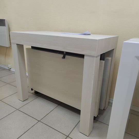 Стол консоль трансформер В 2241 F Дуб молочный