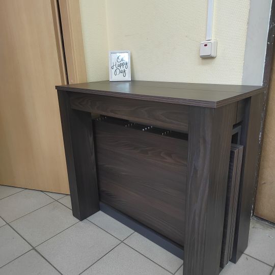 Стол-консоль трансформер B 2432 F Венге(черный дуб)