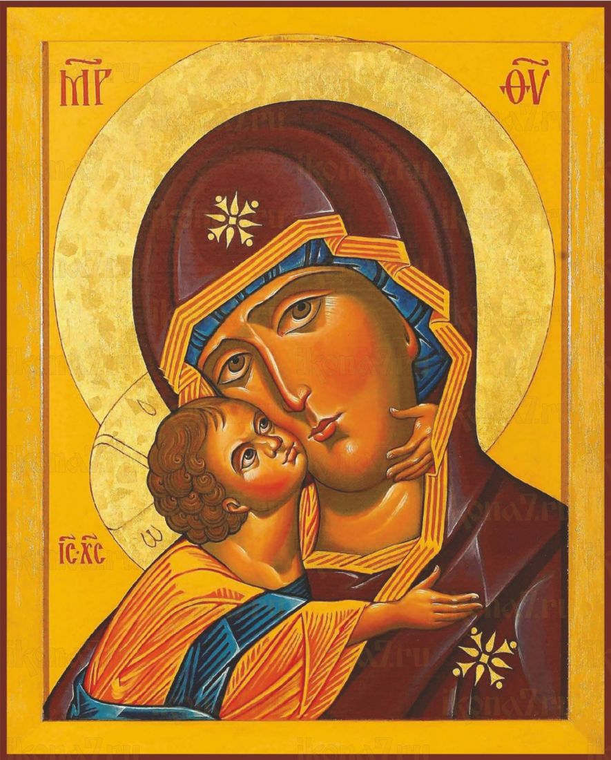 Икона Десятинная икона Божией Матери (рукописная)
