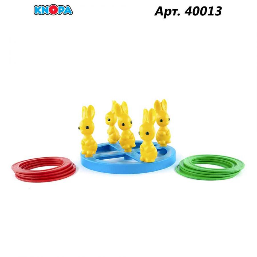 Игра "Кольцеброс "Зайчики"