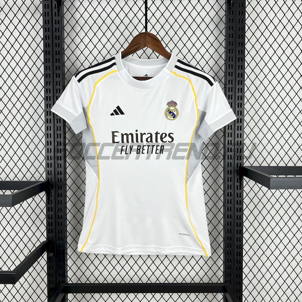Женская футболка Real Madrid (домашняя форма) 25/26