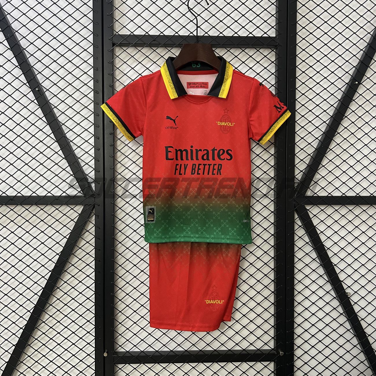 Детский комплект Milan x Off-White(вратарская форма) 2025