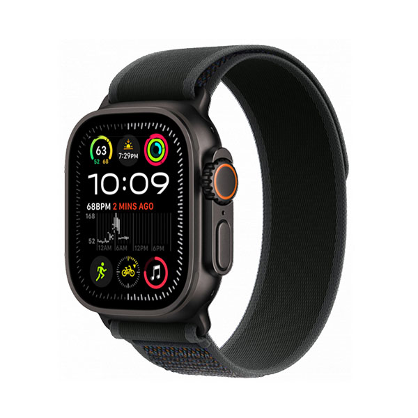 Apple Watch Ultra 2 GPS, 49mm, Black Titanium + ремешок Trail Loop «Black»