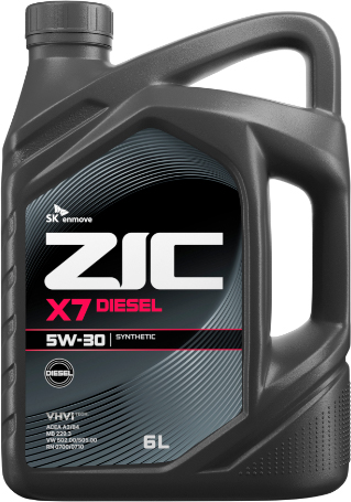 ZIC X7 DIESEL 5W-30, 6л