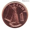Гамбия 1 пенни 1966