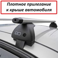 Багажник на крышу Kia K5 (2020-...), ЕД, аэродинамические дуги