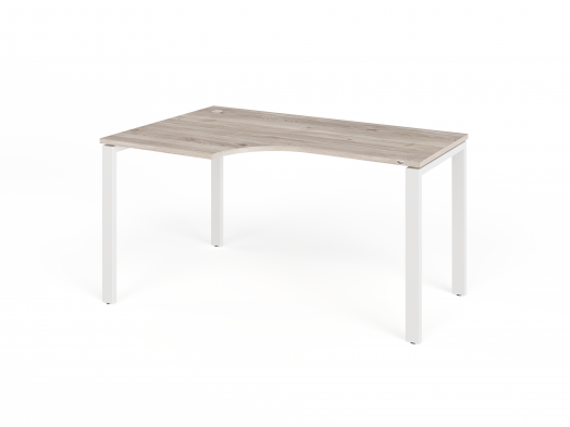 RTD074-MK-140L Стол угловой на металлокаркасе левый 1400х900х750