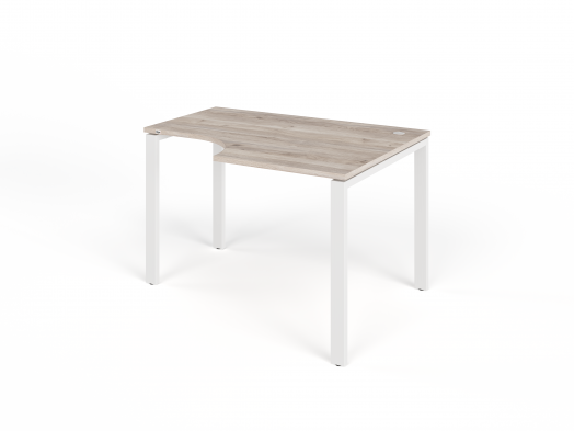 RTD073-MK-120R Стол угловой на металлокаркасе правый 1200х900х750