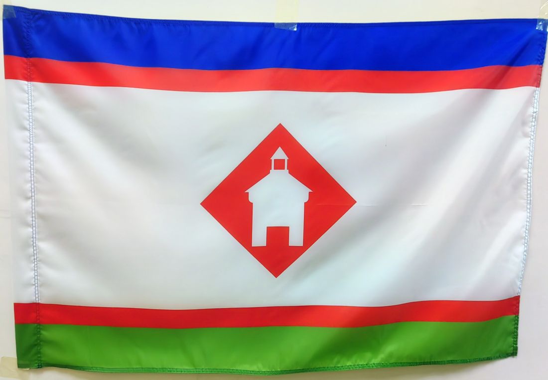 Флаг Якутска 135х90см