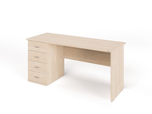 РС07-16 L Стол однотумбовый 1600х700х750