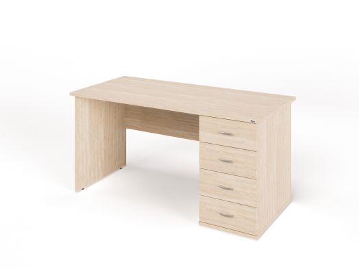 РС07-15 R Стол однотумбовый 1500х700х750