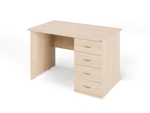 РС07-12 R Стол однотумбовый Правый 1200х700х750