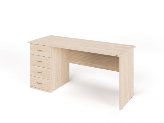 РС06-16 L Стол однотумбовый 1600х600х750