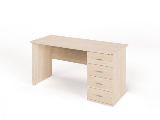 РС06-15 R Стол однотумбовый 1500х600х750