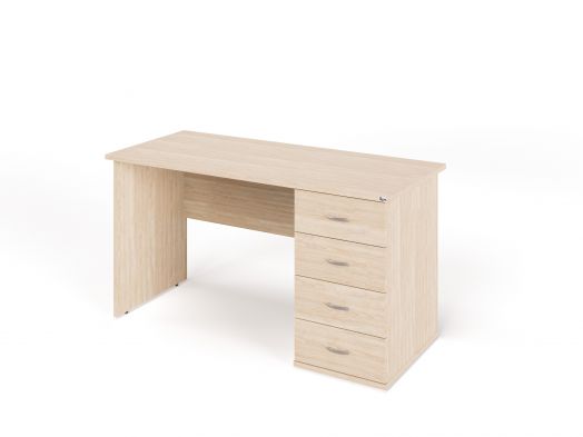 РС06-14 R Стол однотумбовый 1400х600х750