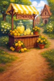 Фон стена "Lemonade №6"