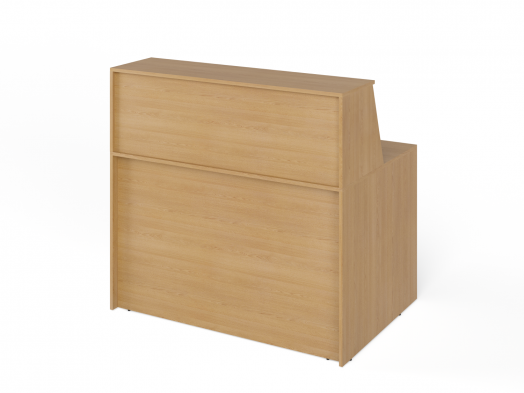 РРП3-8-15 Прямой блок ресепшн с полкой 80-150 1500х800х1250