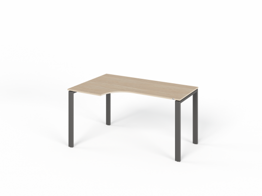 РМСУ9-14L Стол на металлокаркасе угловой левый 1400х900х750