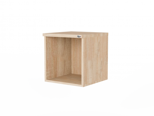 РА-04 Антресоль открытая узкая низкая Прямой 370x380x380