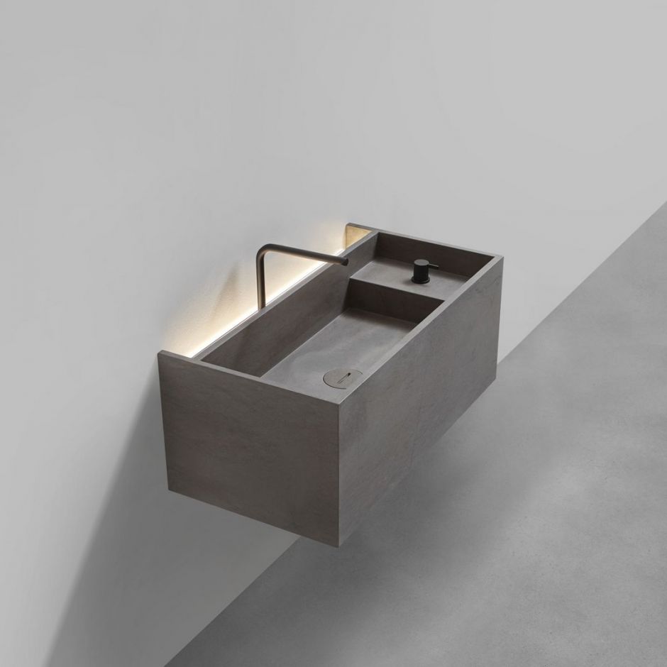 Раковина подвесная моноблочная Antonio Lupi MySTREET 90х47 MYSTRA290 ФОТО