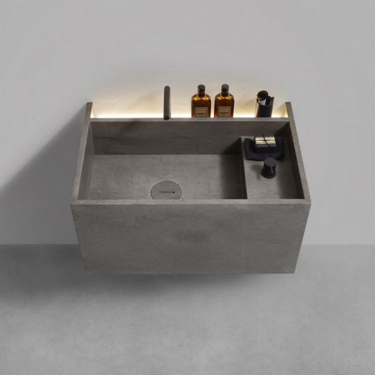 Раковина моноблочная подвесная Antonio Lupi MySTREET 72x47 MYSTRA172 схема 2