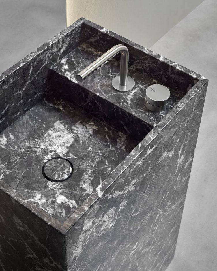 Раковина-моноблок напольная Antonio Lupi MySTREET FLOOR 54/72/90х40 слив в стену/пол ФОТО