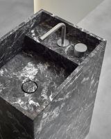 Раковина-моноблок напольная Antonio Lupi MySTREET FLOOR 54/72/90х40 слив в стену/пол схема 1