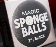 Magic Sponge Balls 4 шт черные  2" by Murphy's Magic