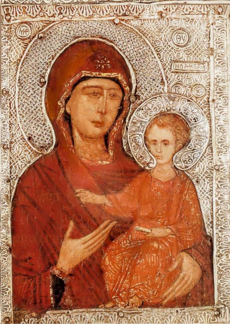 Елеоточивая (Элеовритисса) икона (рукописная)