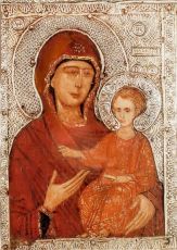 Елеоточивая (Элеовритисса) икона (рукописная)