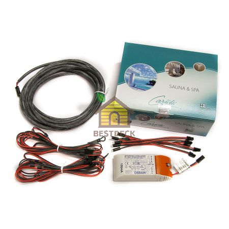 Комплект LED 2700 K Cariitti для сауны