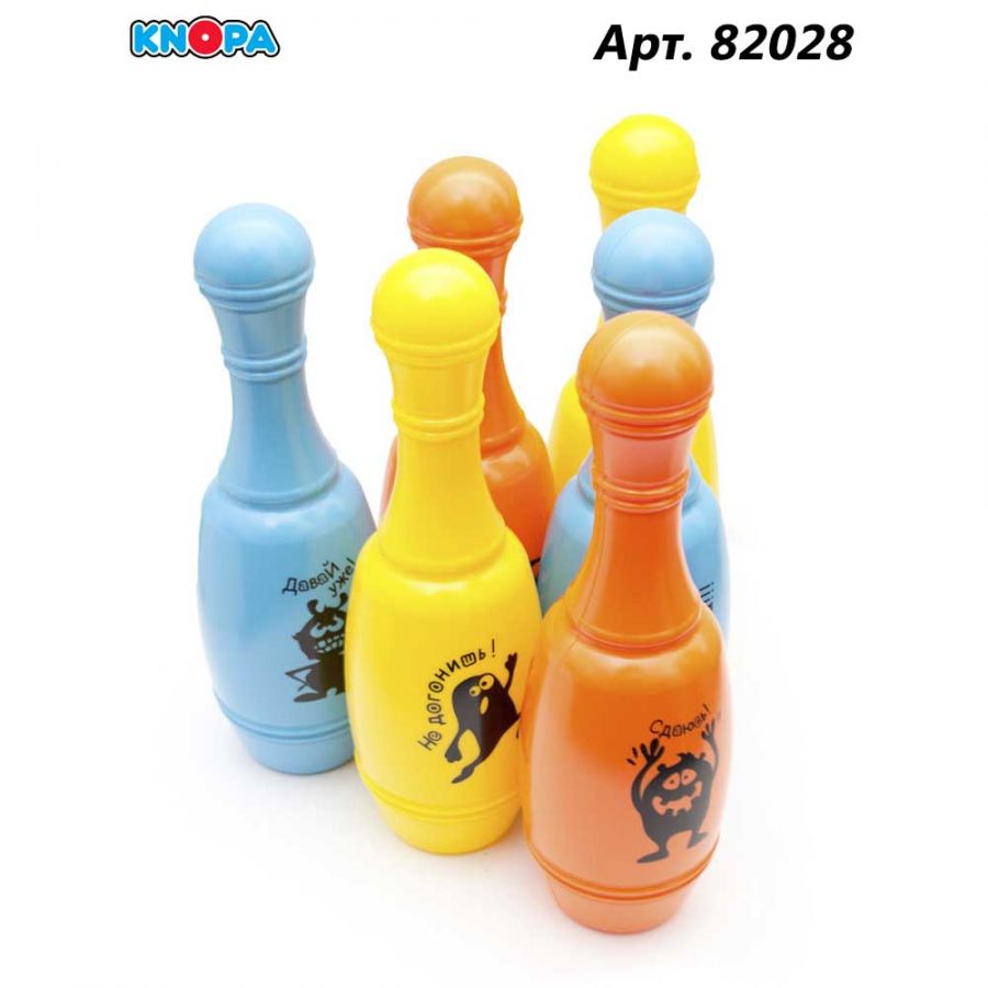 Набор "Прикольные кегли Дуэт" КНОПА