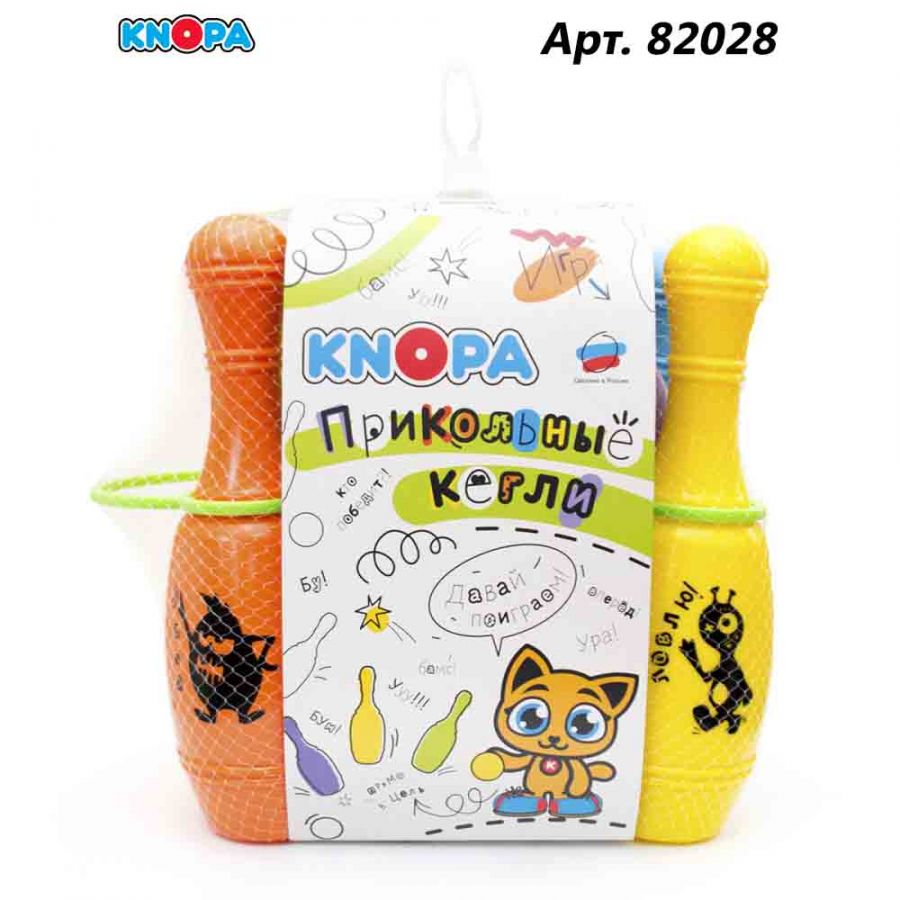 Набор "Прикольные кегли Дуэт" КНОПА