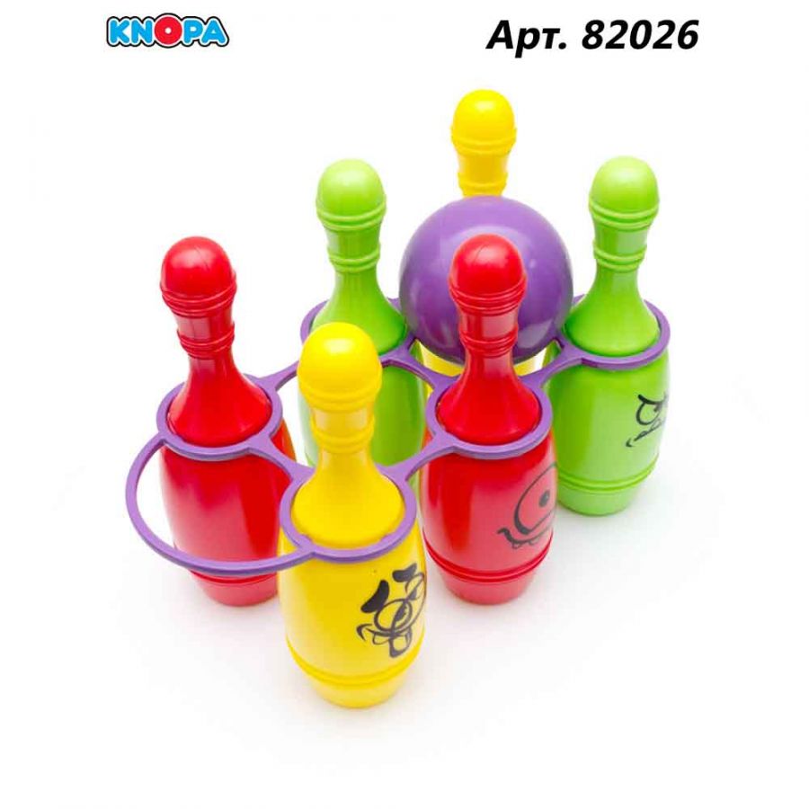 Набор "Прикольные кегли" малые КНОПА