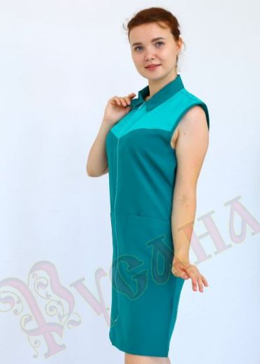 халат без рукавов