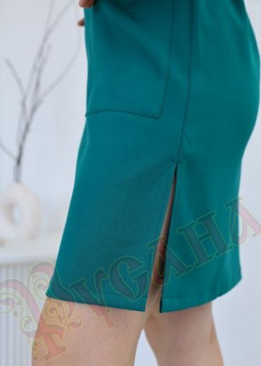 халат для продавцов на молнии