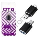 Переходник OTG G-15 I (USB 3.0-TYPE-C) black