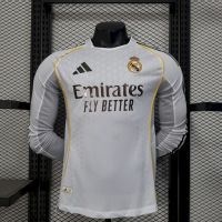 Домашняя форма Real Madrid(длинный рукав/игровая версия) 25/26