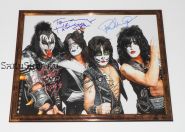 Автографы: Kiss. Пол Стэнли, Джин Симмонс, Эрик Сингер, Томми Тайер