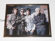 Автографы: The Rolling Stones. Мик Джаггер, Кит Ричардс, Чарли Уоттс, Рон Вуд. Редкость