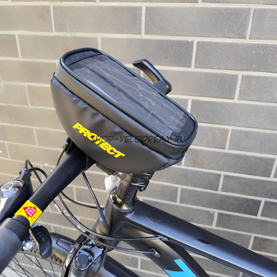 Велосумка на вынос руля с отделением для смартфона Артикул: 555-543