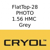 Cryol FLATTOP 28  PHOTO 1,56 HMC Grey-бифокальные фотохромные линзы