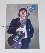 Автограф: Ангус Янг. AC/DC