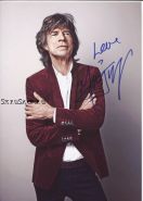 Автограф: Мик Джаггер. The Rolling Stones