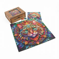 Деревянный пазл Мейн-кун от Yoshatoys